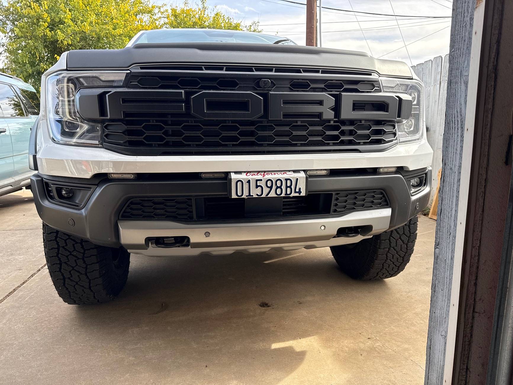 Ford Ranger Stock Bumper Winch Plate IMG_2819