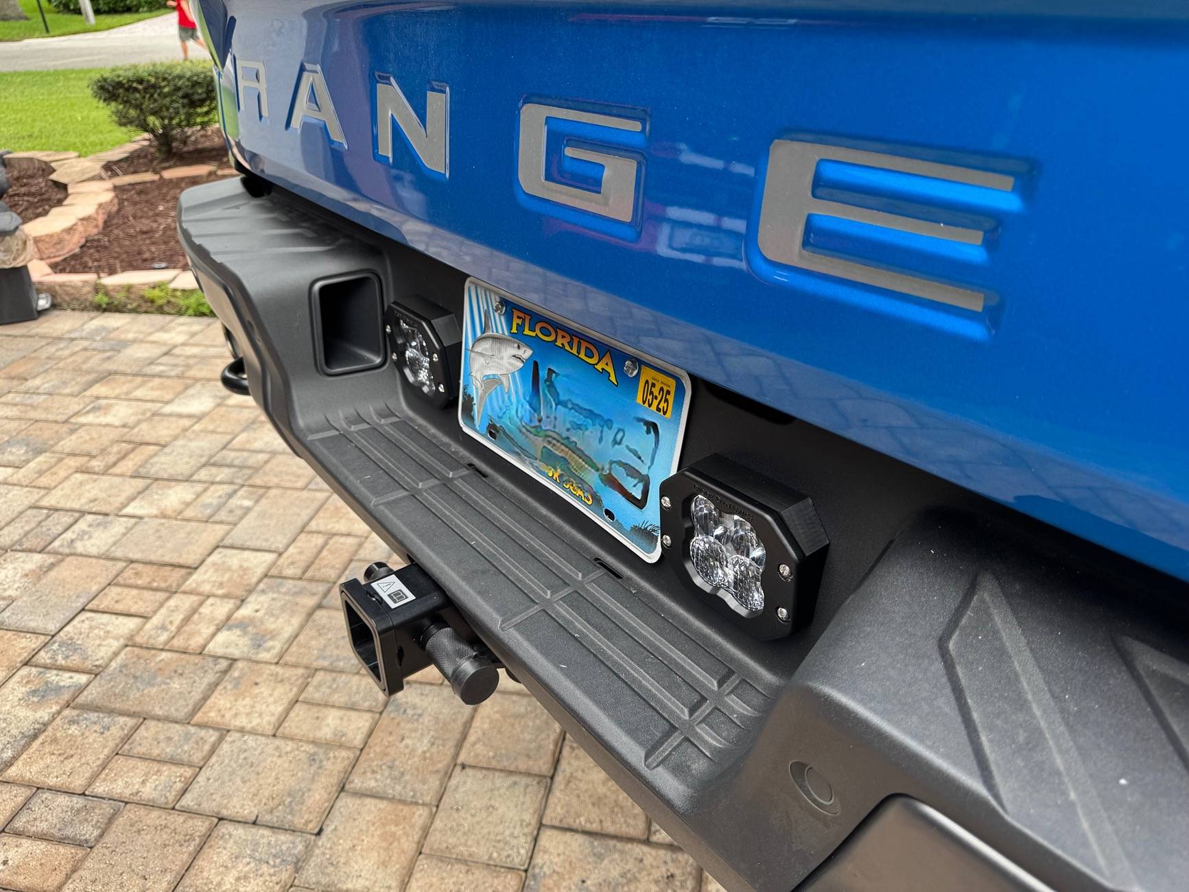 Ford Ranger Diode Dynamics SS3 Sport Combo Installed in Rear Bumper w/ help from 3D print IMG_2822