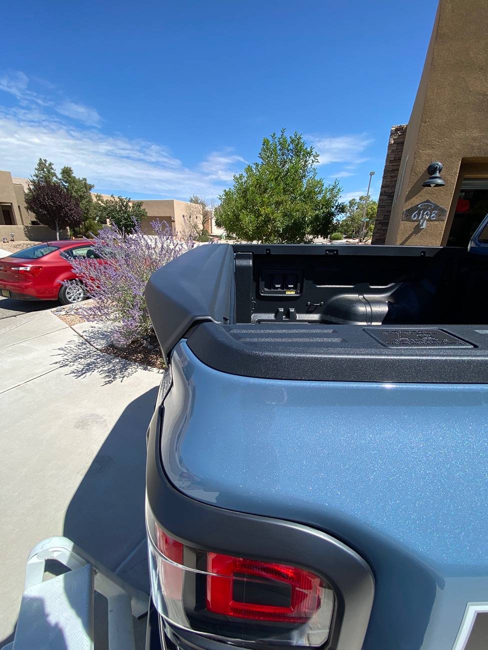Ford Ranger Ranger Tailgate Spoiler Installed IMG_2828
