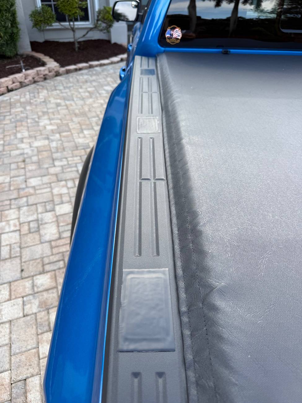 Ford Ranger Water leaks from bed rail caps. IMG_2855