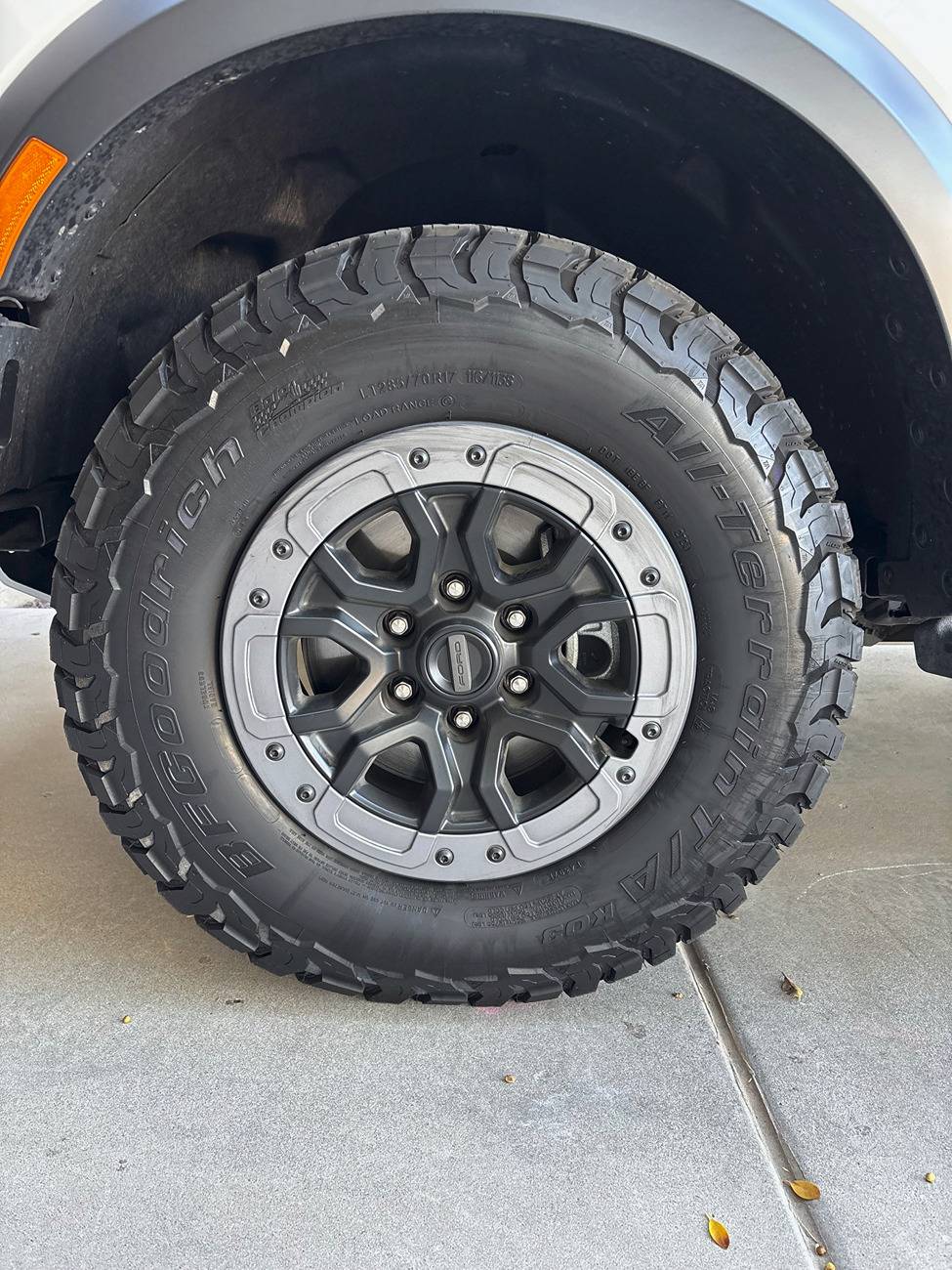 Ford Ranger Trashed my Ranger Raptor Beauty Rings IMG_2918