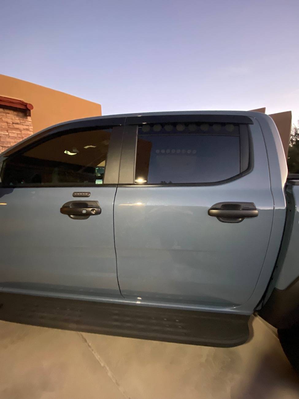 Ford Ranger Added more Matte Black Door Handle Guards & Cups IMG_2926