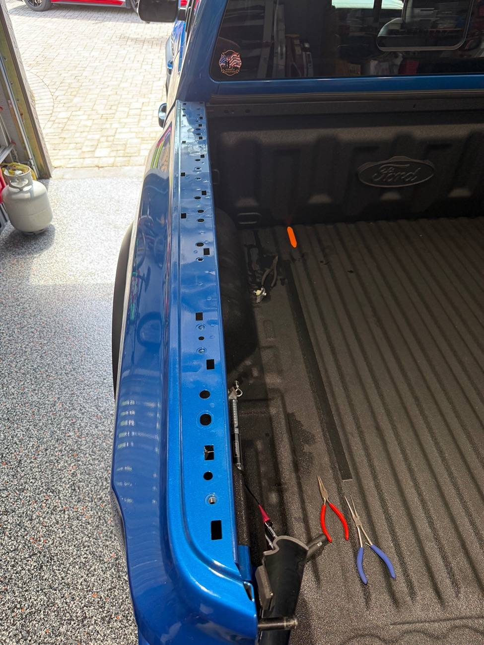 Ford Ranger Water Leaking Through Stake Pockets IMG_2965