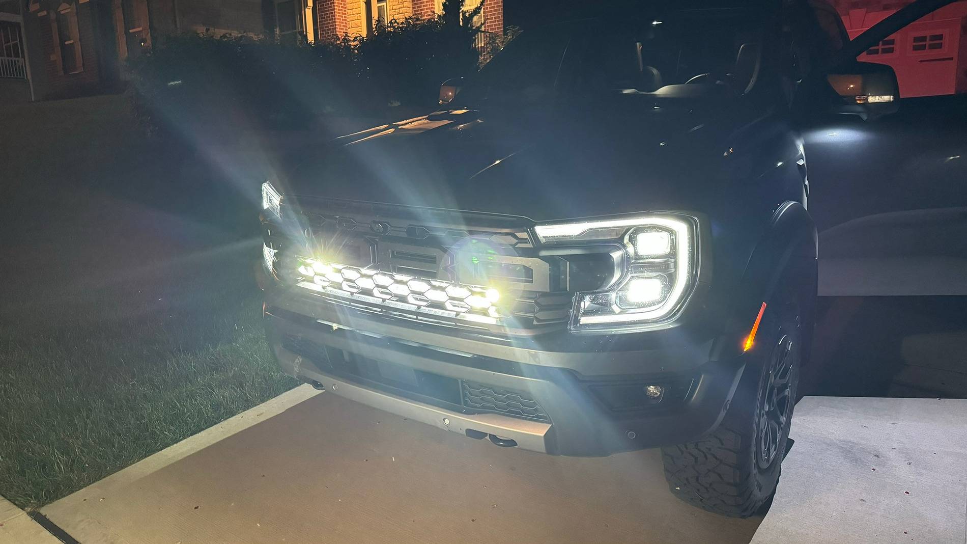 Ford Ranger Raptor LED Stealth Light Bar Installed IMG_3018.JPEG