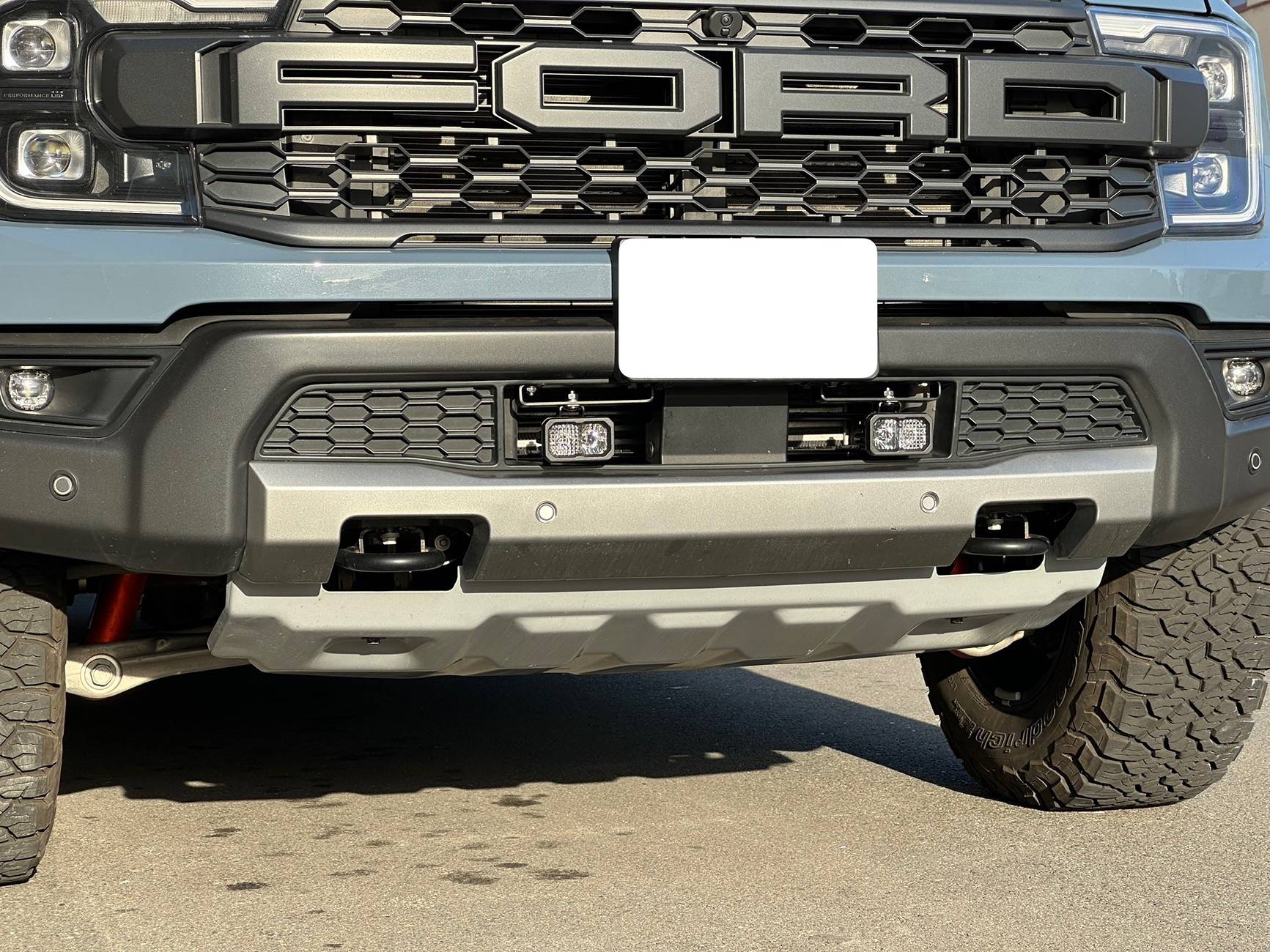 Ford Ranger Diode Dynamics Bumper Light Brackets - SSC2s IMG_3526
