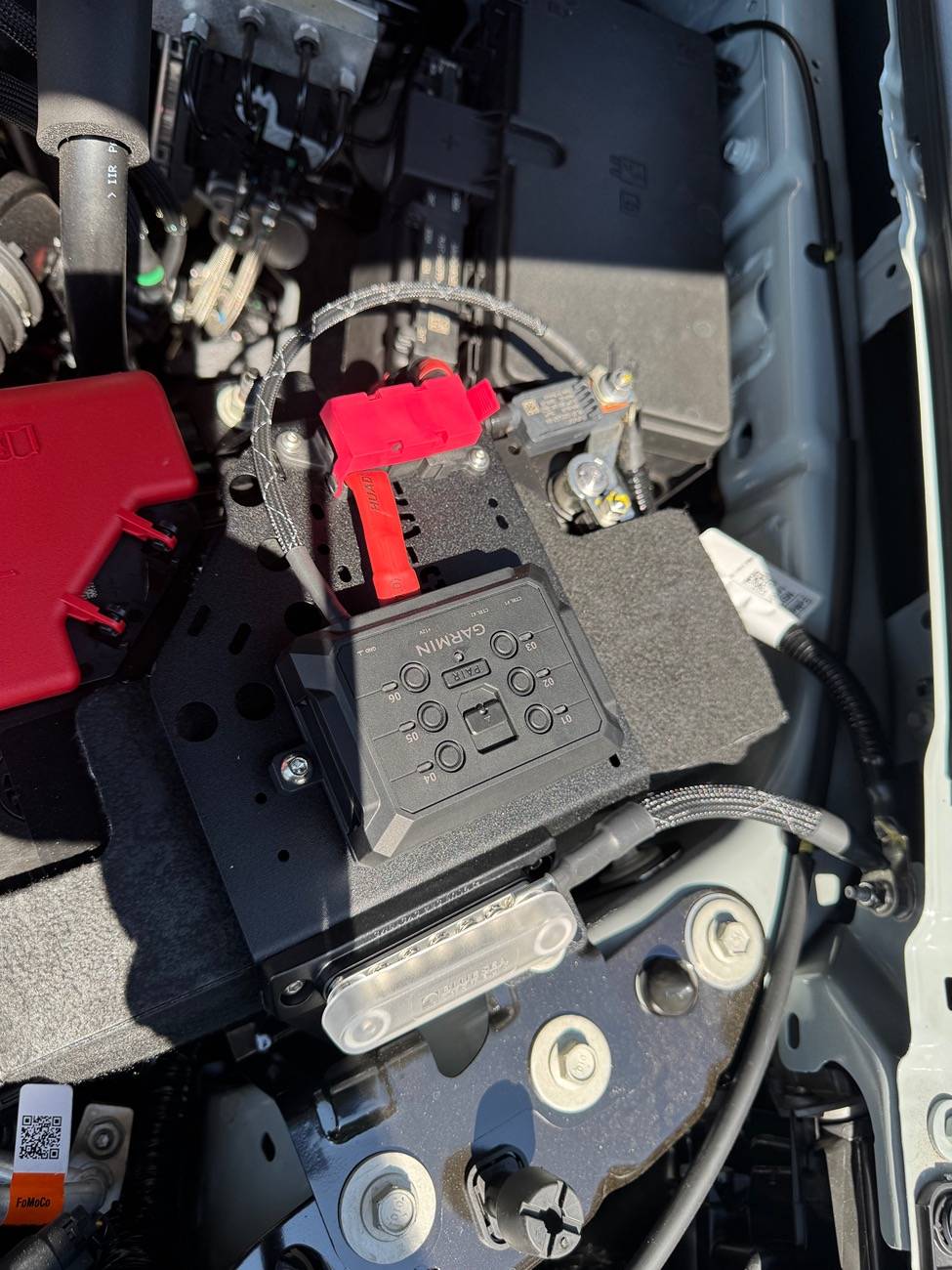 Ford Ranger Garmin Powerswitch install. Would love guidance for the ground IMG_3793