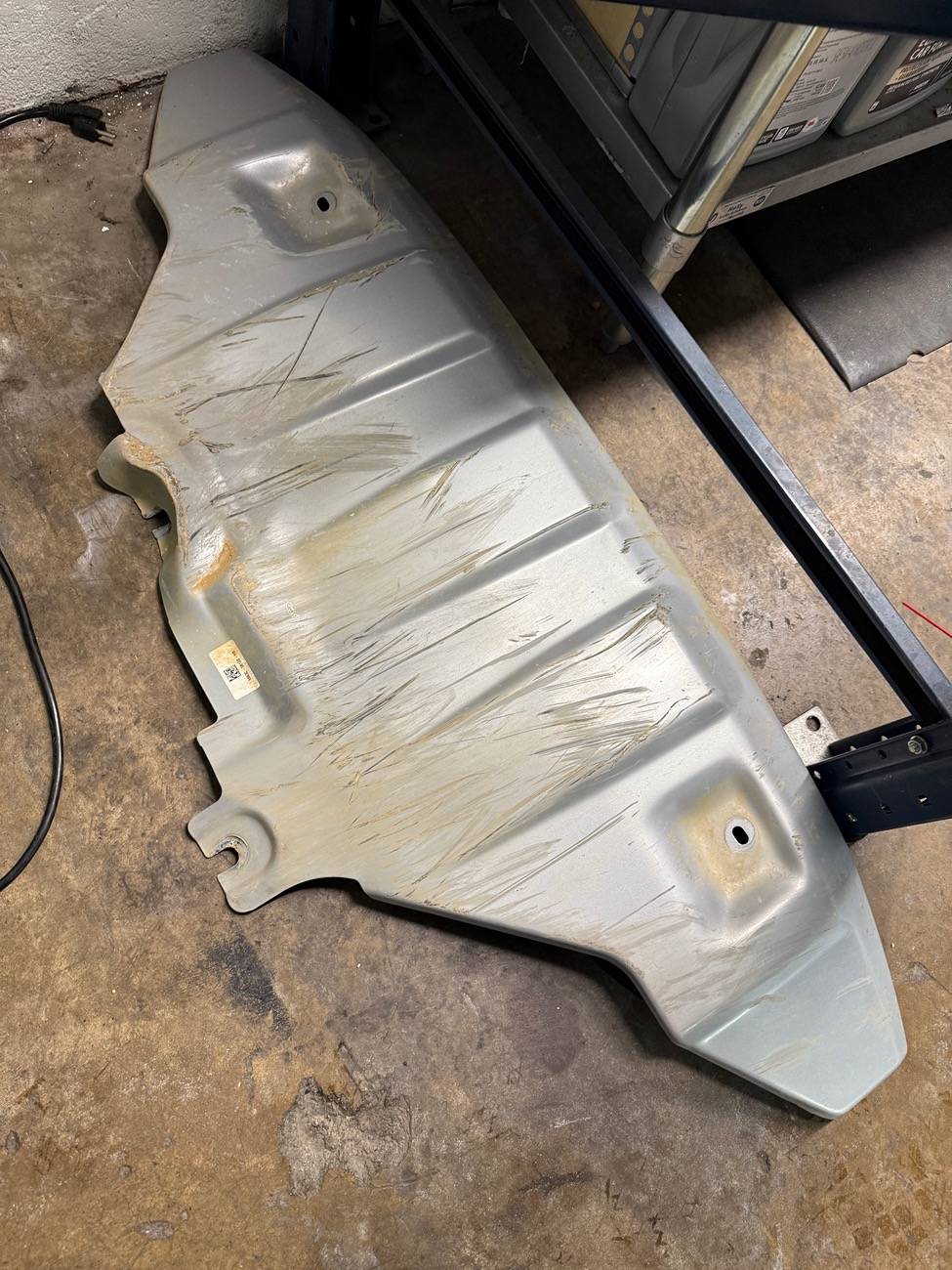 Ford Ranger Rival 4X4 Aluminum Skid Plates VS Factory Steel FX4 Skid Plates IMG_4075