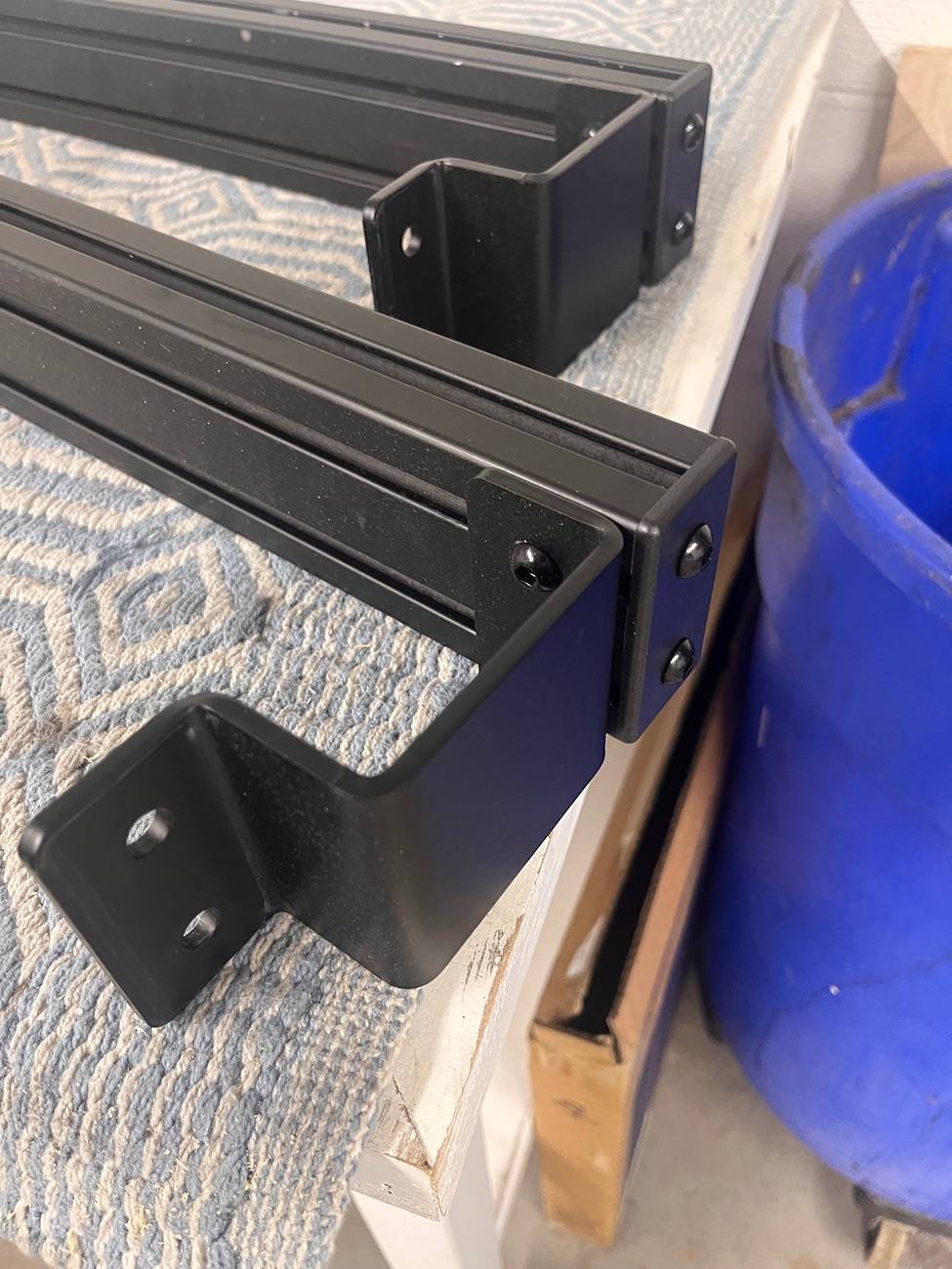 Ford Ranger extrusion bed bars IMG_4162