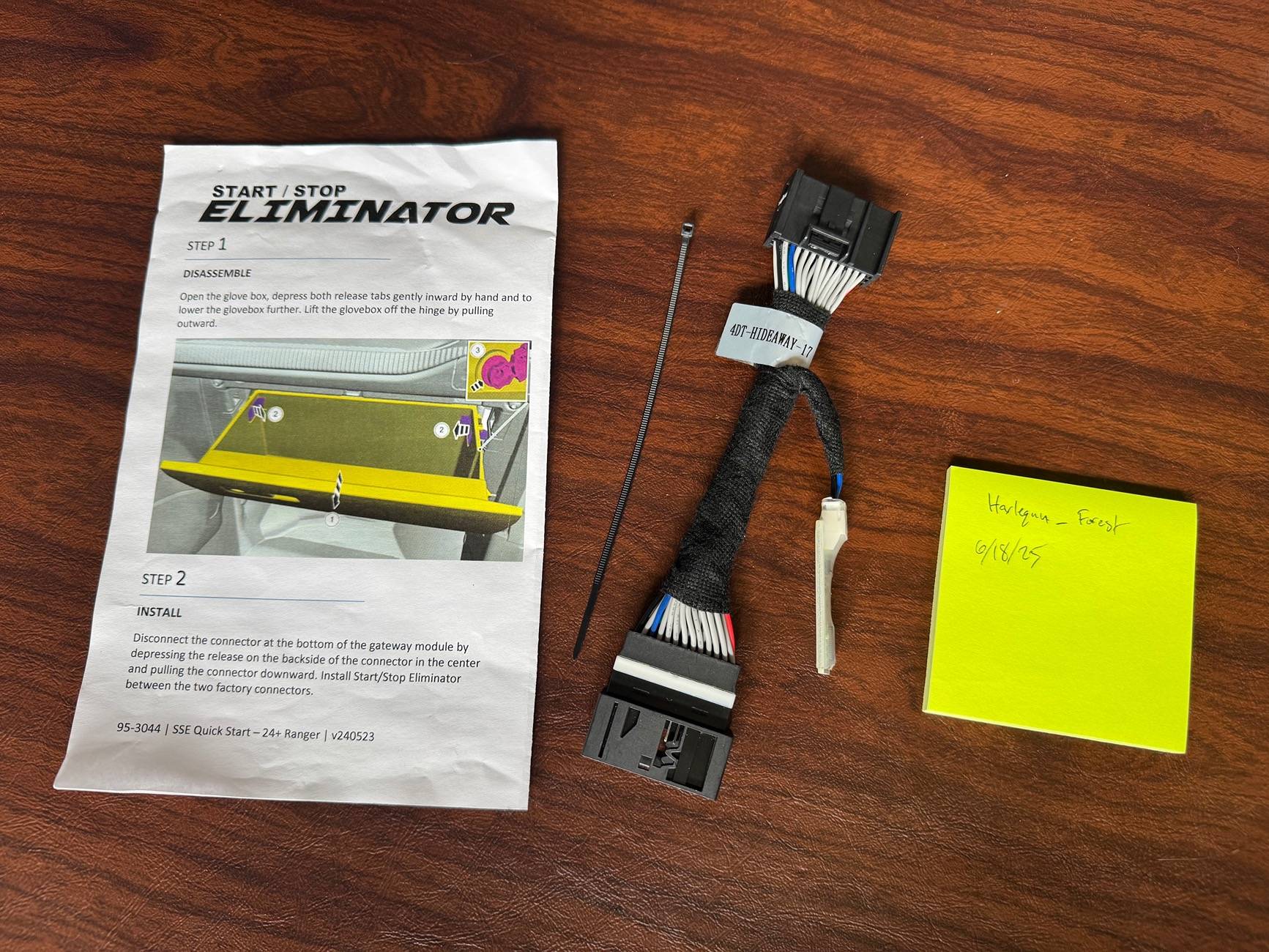 Ford Ranger 4D Tech Start/Stop Eliminator IMG_4774