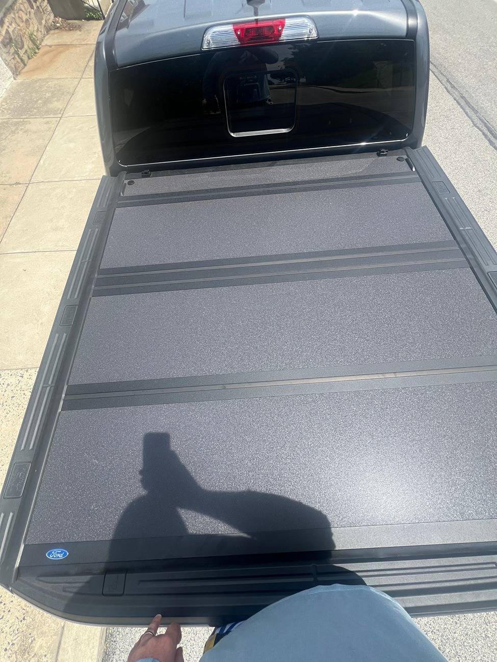 Ford Ranger Installed Ford Branded BAKFlip MX4 Tonneau Cover on XLT FX4 Ranger IMG_4905.JPG