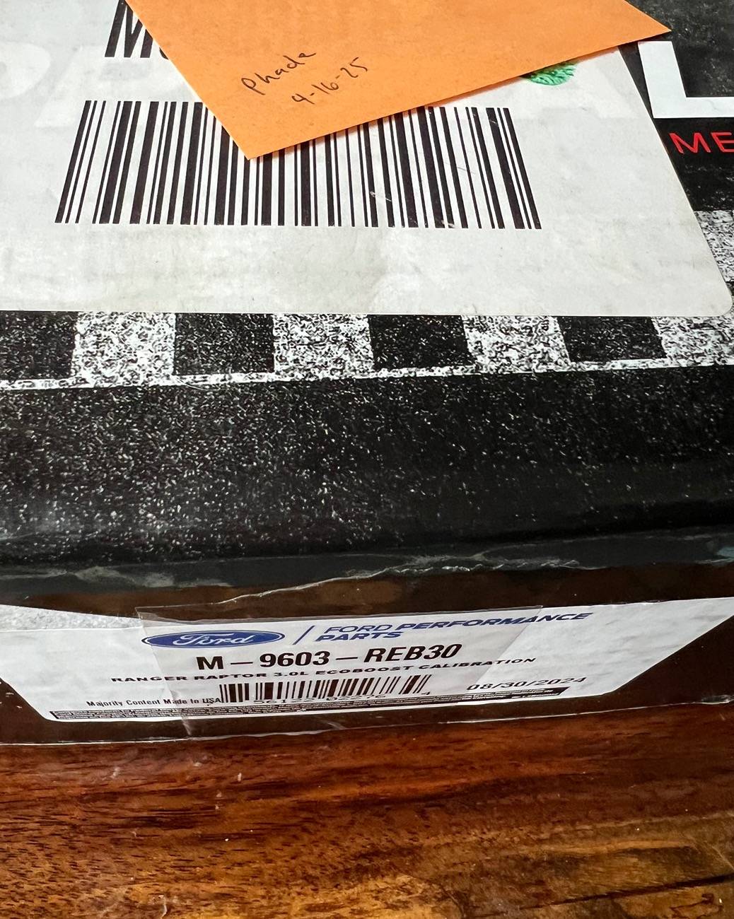 Ford Ranger 2024 RR Procal Tune NIB IMG_4939