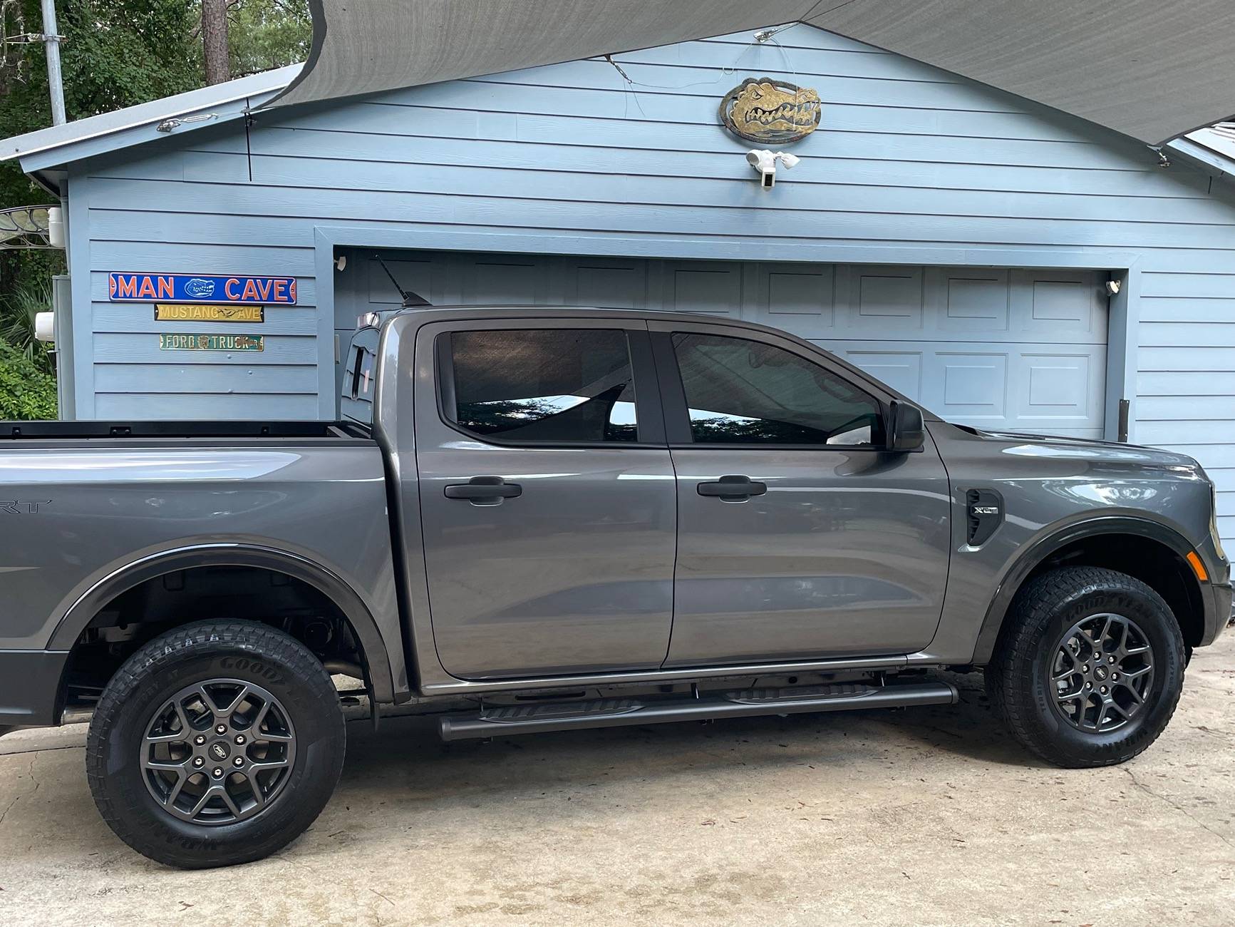 Ford Ranger Aeroskin door window deflectors (low profile) installed on my 2024 Ranger IMG_5294