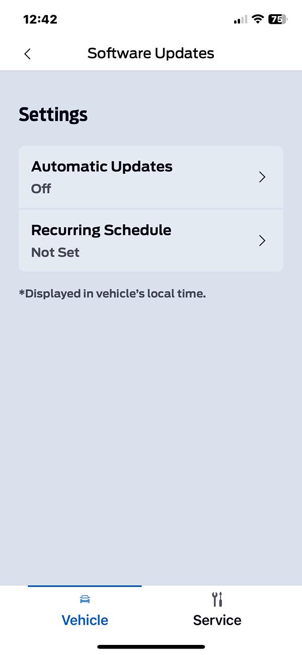 Ford Ranger New FordPass App Update (5.6.0) IMG_5498