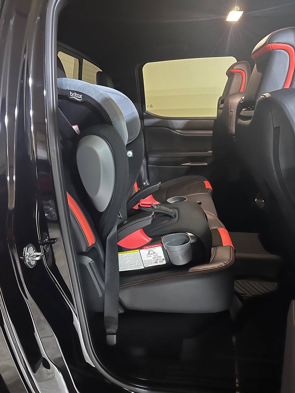 Ford Ranger Toddler car seat for Ranger Raptor IMG_5512