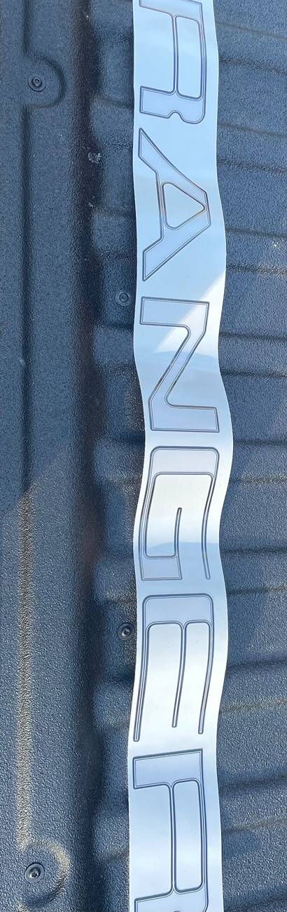 Ford Ranger Got my Tailgate lettering today. IMG_5814