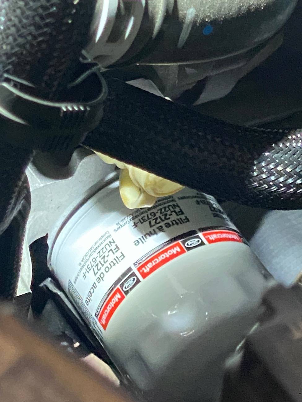 Ford Ranger Wrong Oil Filter for 2025 2.3L Enginer IMG_6592