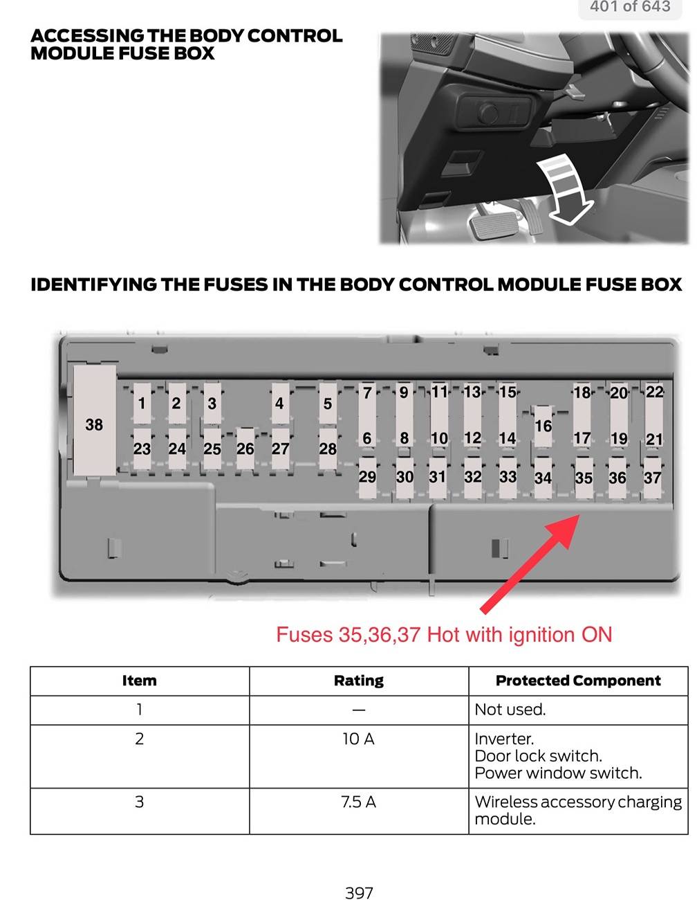 Ford Ranger HOW TO: Install dash cam using driver's side cabin fusebox, 2024 Ranger Raptor IMG_6697