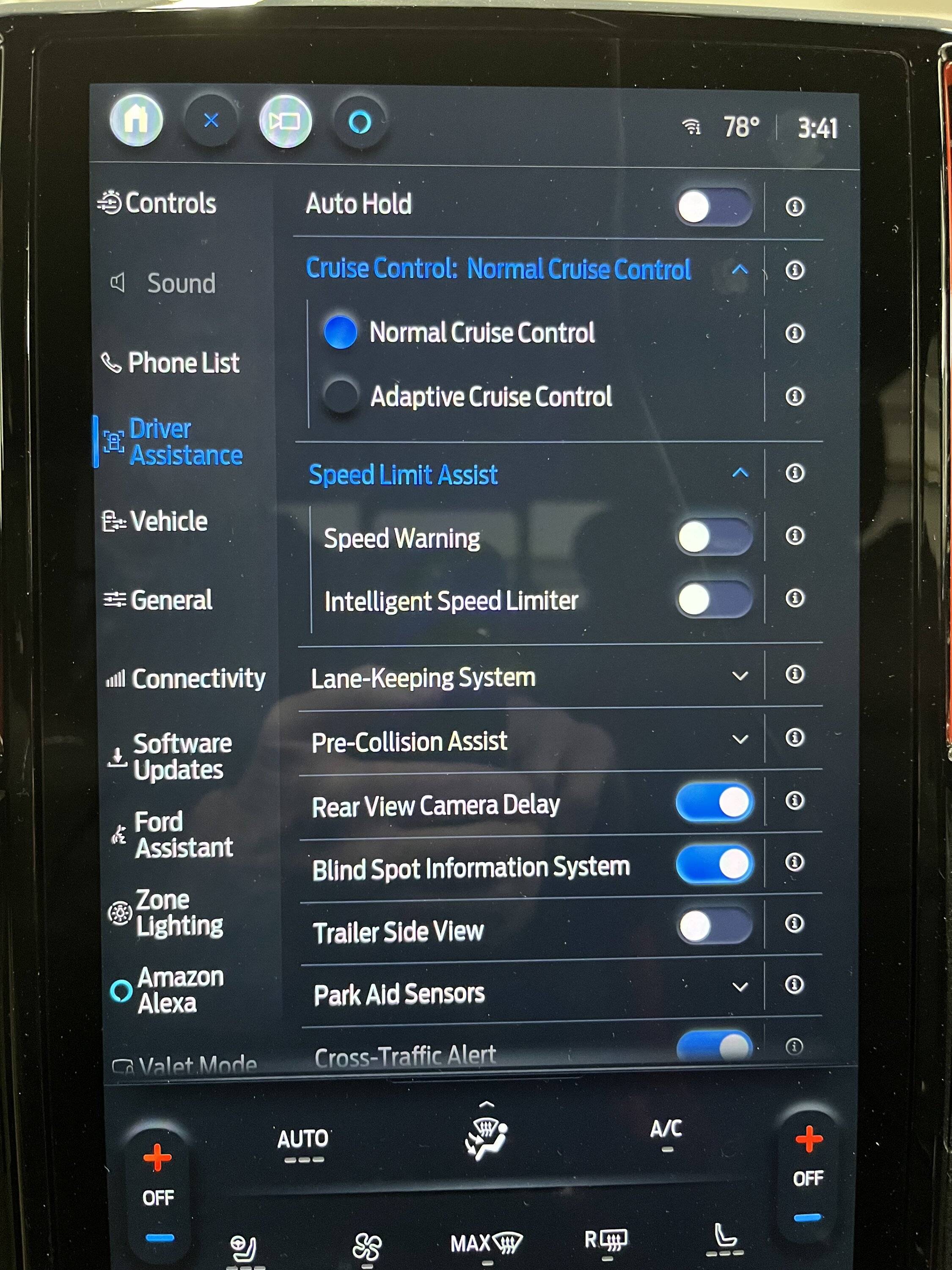 Ford Ranger 2024 RR - Can I PERMANENTLY disable the Speed Limiter (LIM) button on the steering wheel? IMG_6787