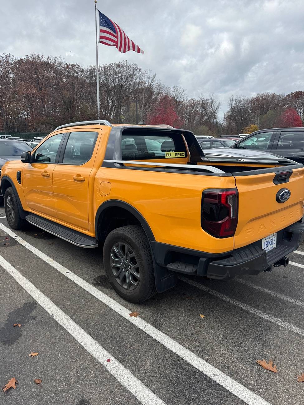 Ford Ranger EU Spec Cyber Orange Wildtrak Ranger Spied in US IMG_6850
