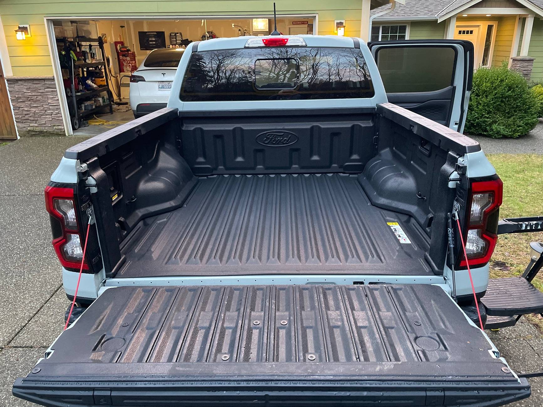 Ford Ranger Ford modular bed liner installed IMG_7435