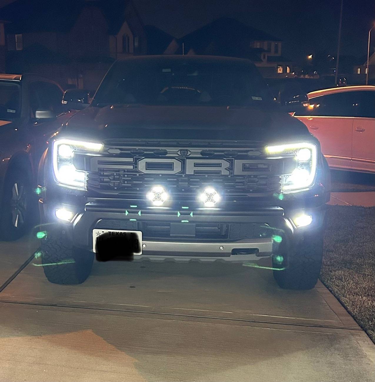 Ford Ranger Ranger Raptor Front Light Mount Kit by Foutz Motorsports IMG_7728