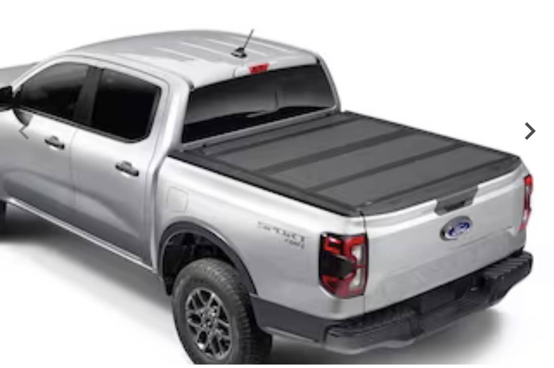 Ford Ranger Installed Ford Branded BAKFlip MX4 Tonneau Cover on XLT FX4 Ranger IMG_8430