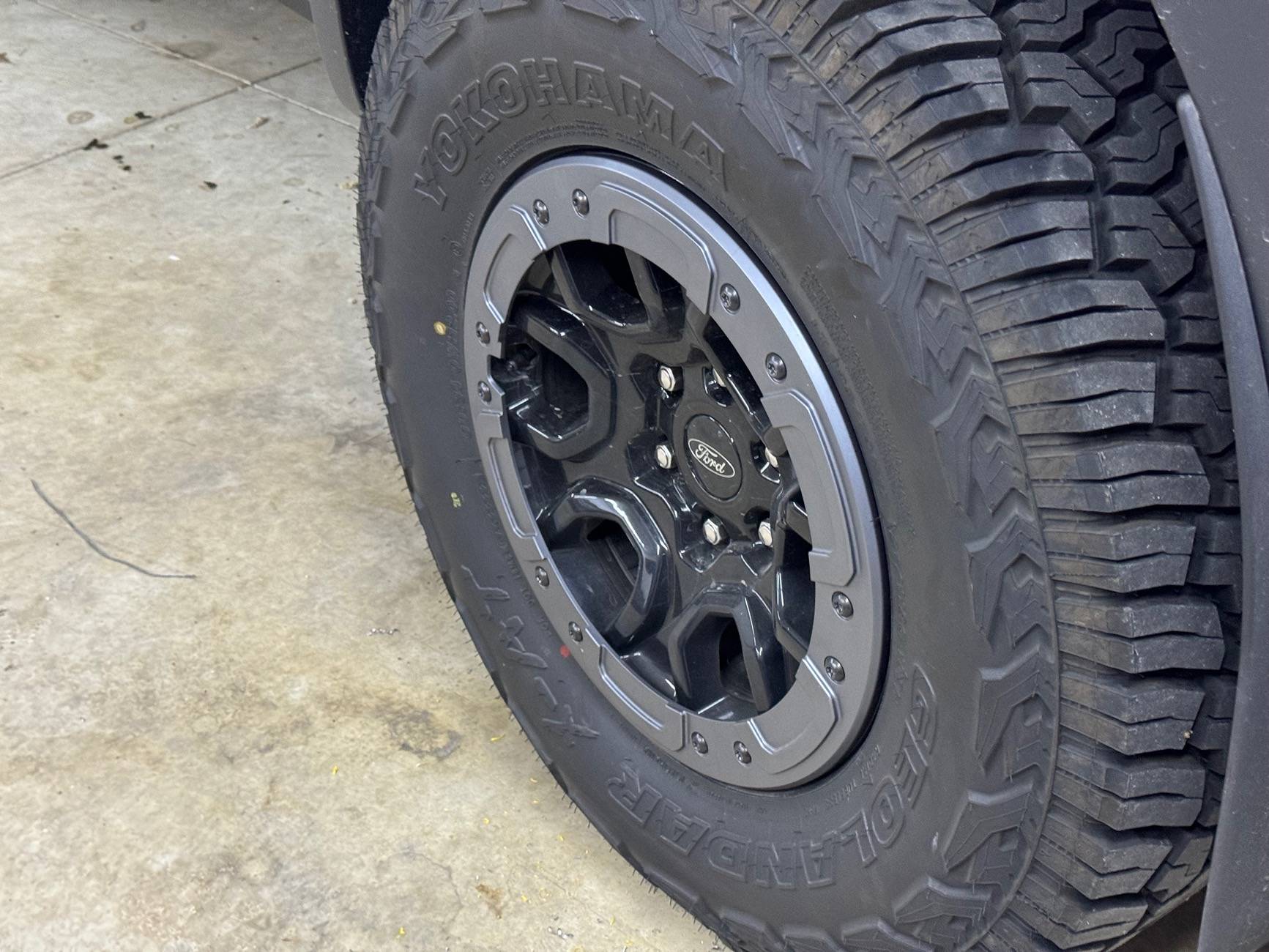 Ford Ranger Have my upgraded Wheels & Tires sorted: 295/70R17 34” tall 12” wide +30 offset IMG_8921