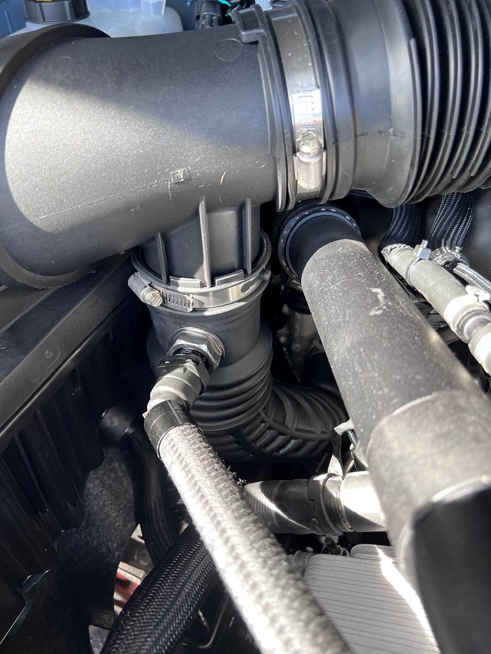 Ford Ranger Ranger Raptor UPR Catch Can Installation IMG_9432