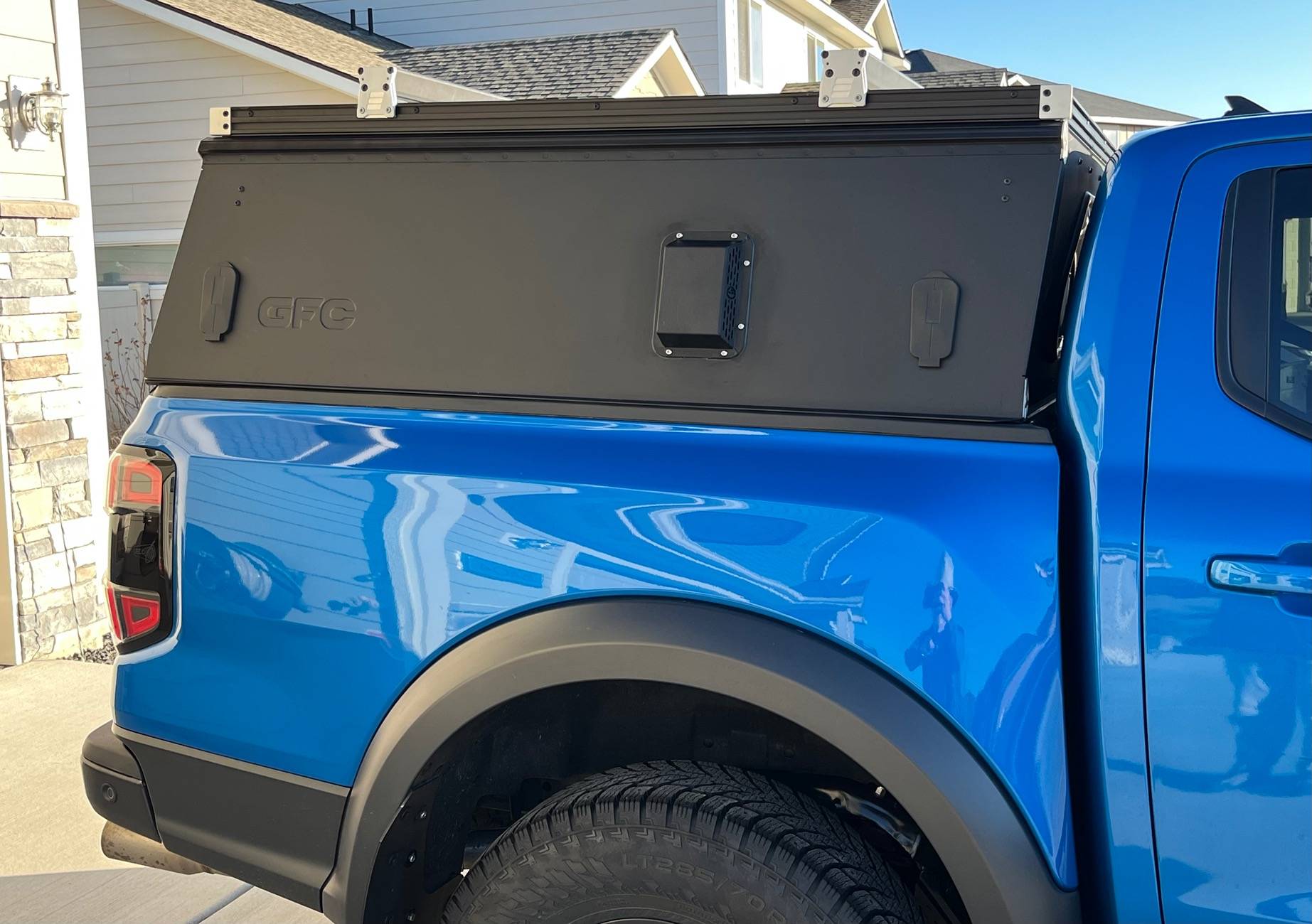 Ford Ranger Tote setup for the bed of the truck. IMG_9504
