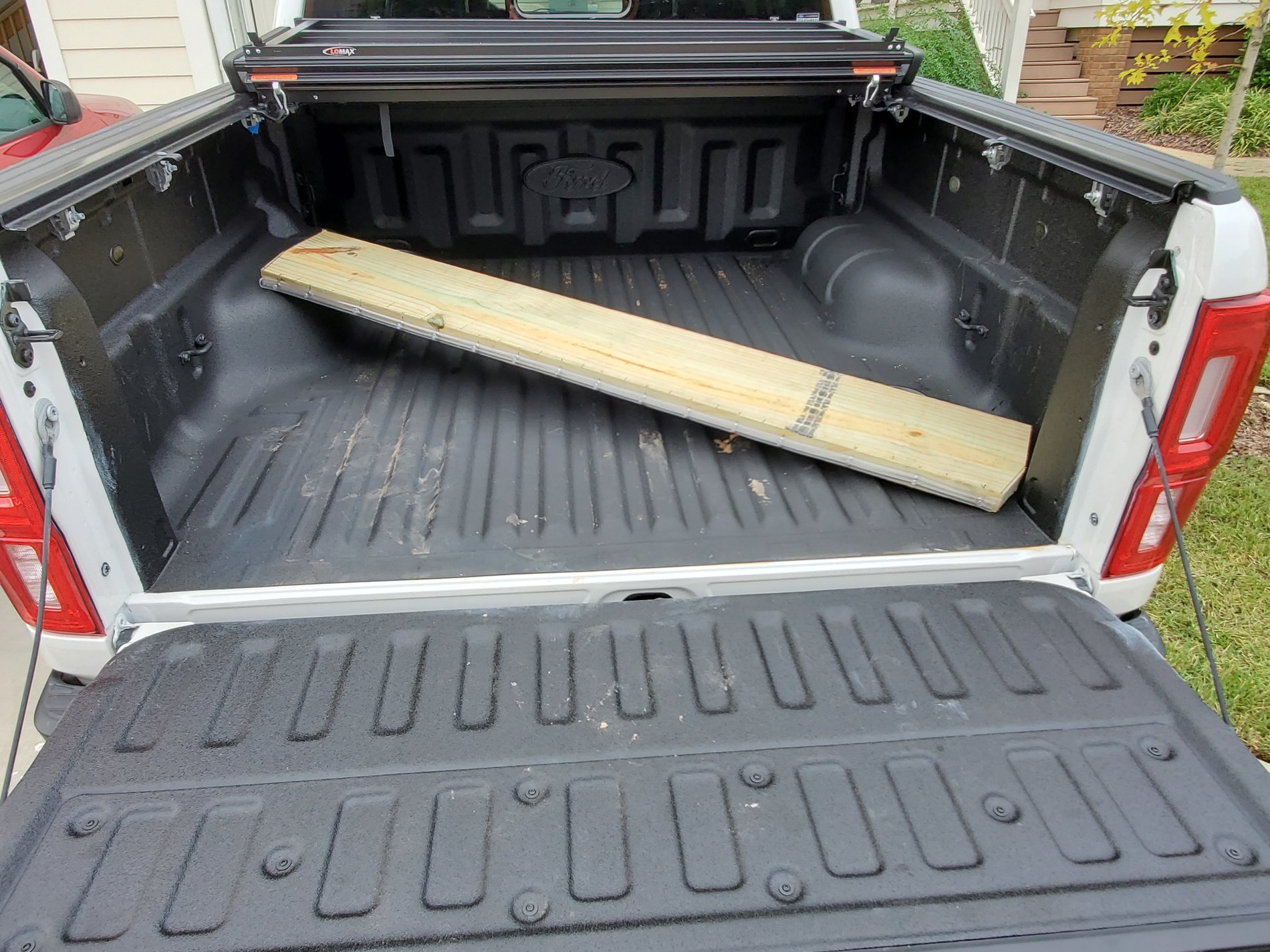 Ford Ranger Cross-bed divider Install Step 2