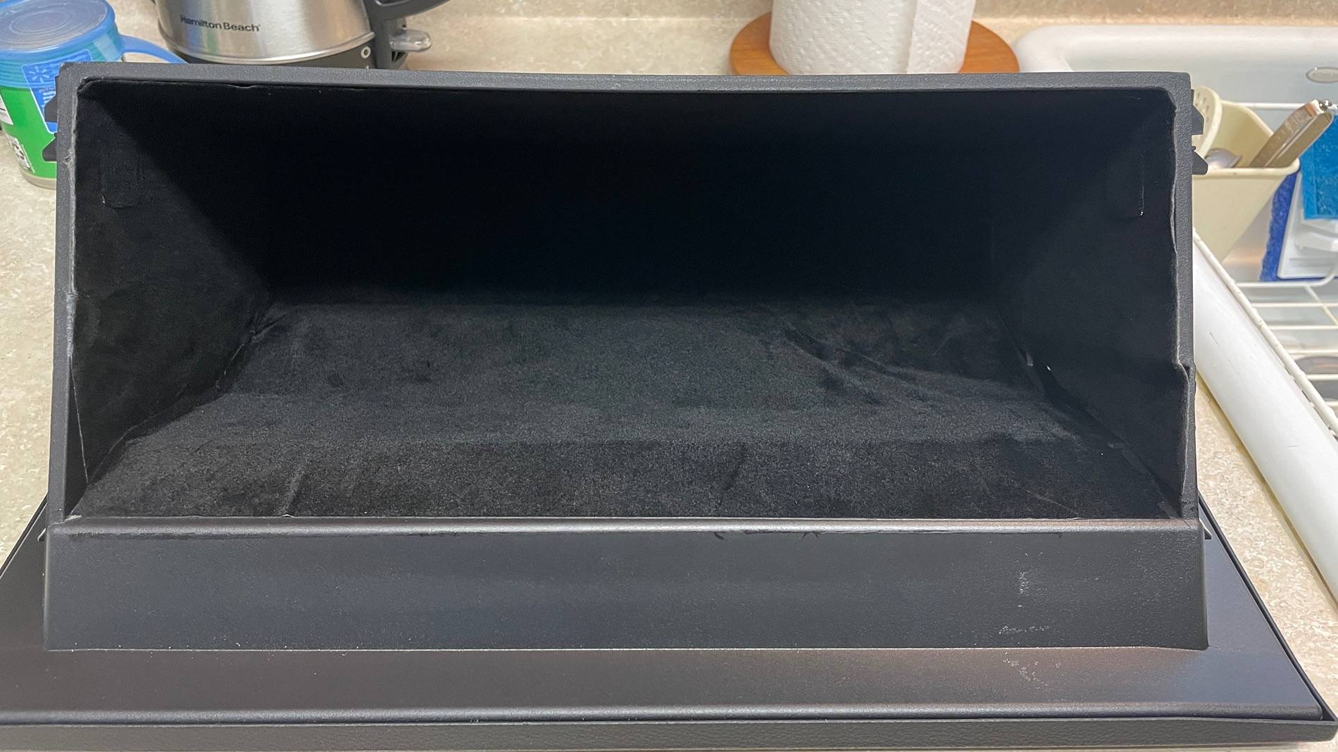 Ford Ranger Lined glovebox with felt Lower Glovebox