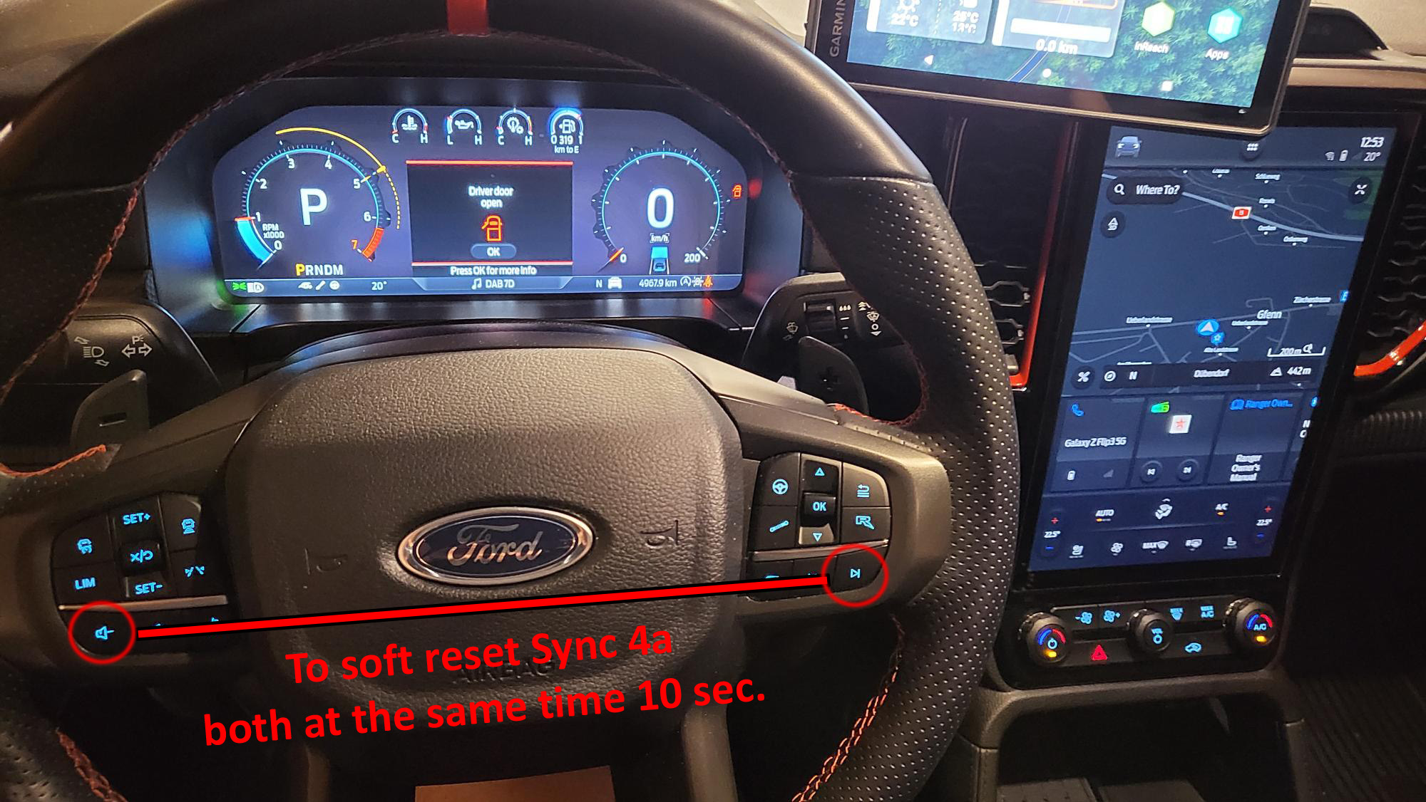 Ford Ranger Sync 12" Screen Freezing up. - Fixing in Progress New_Gen_Ranger_Raptor_softreset_Sync4a 