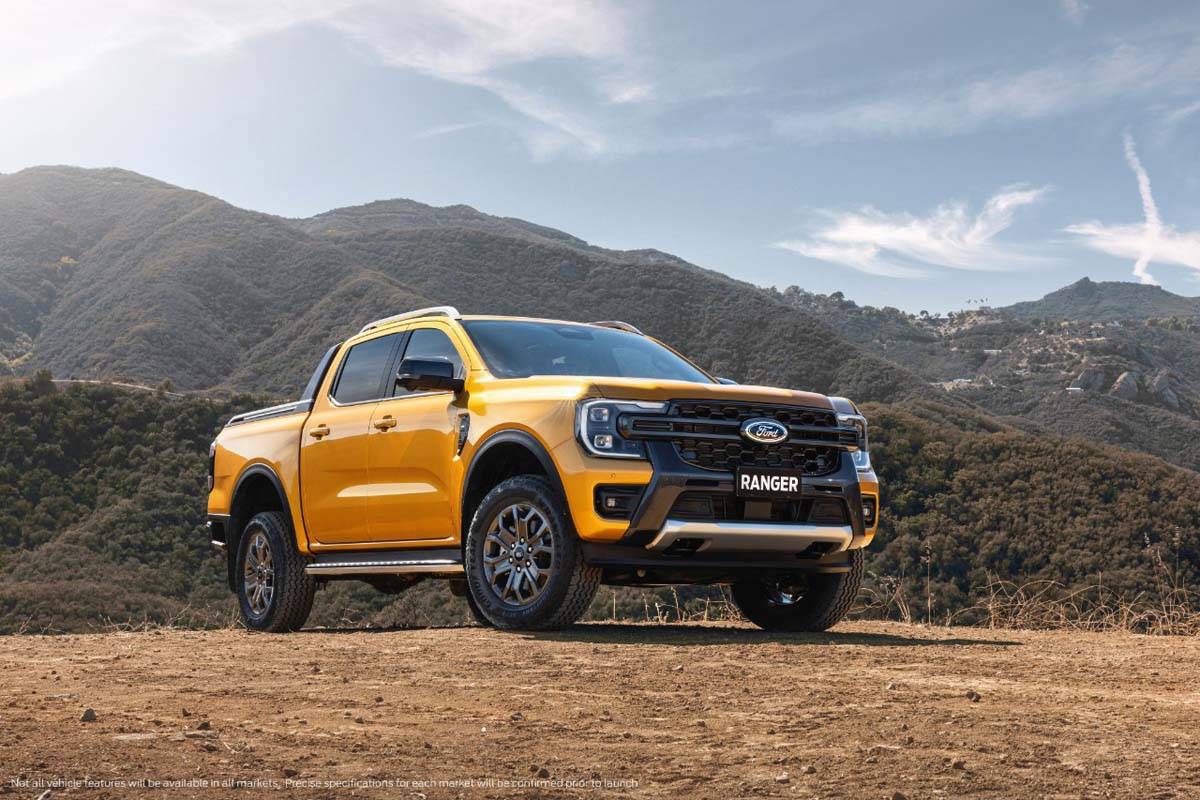 Ford Ranger All-New 2023 Ford Ranger (XL, XLS, XLT, Sport, Wildtrak) Global Reveal! NextGenRanger_Wildtrak_Front-3QTR_static-1