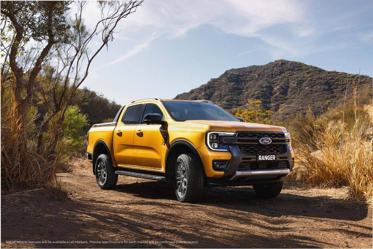 Ford Ranger All-New 2023 Ford Ranger (XL, XLS, XLT, Sport, Wildtrak) Global Reveal! NextGenRanger_Wildtrak_Front-3QTR_static-2