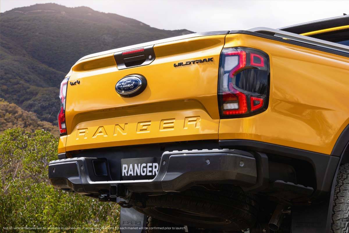 Ford Ranger All-New 2023 Ford Ranger (XL, XLS, XLT, Sport, Wildtrak) Global Reveal! NextGenRanger_Wildtrak_tailgate-2