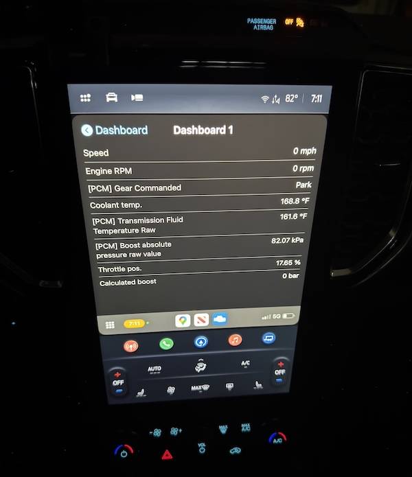 Ford Ranger What did you DO TO your 6G Ranger today? 🧰 🛠️ ⚙️ 🧽 obd_dash_1