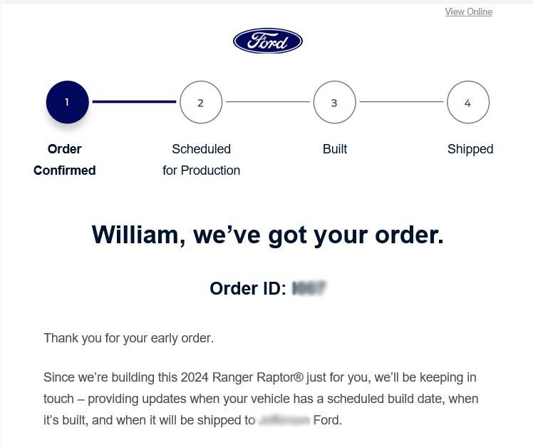 Ford Ranger 2024 Ranger Order Banks Now Officially Open!! Order