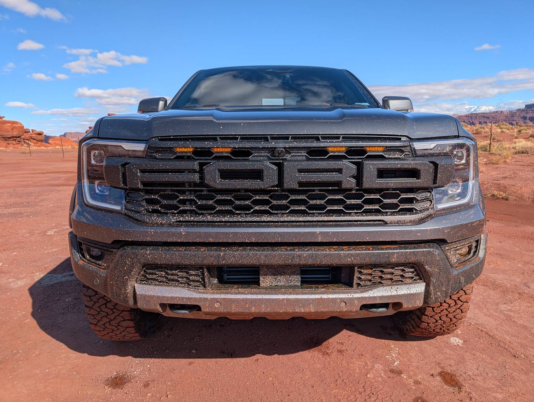 Ford Ranger RR in I70 Blizzard and Moab in early November PXL_20241104_194755023