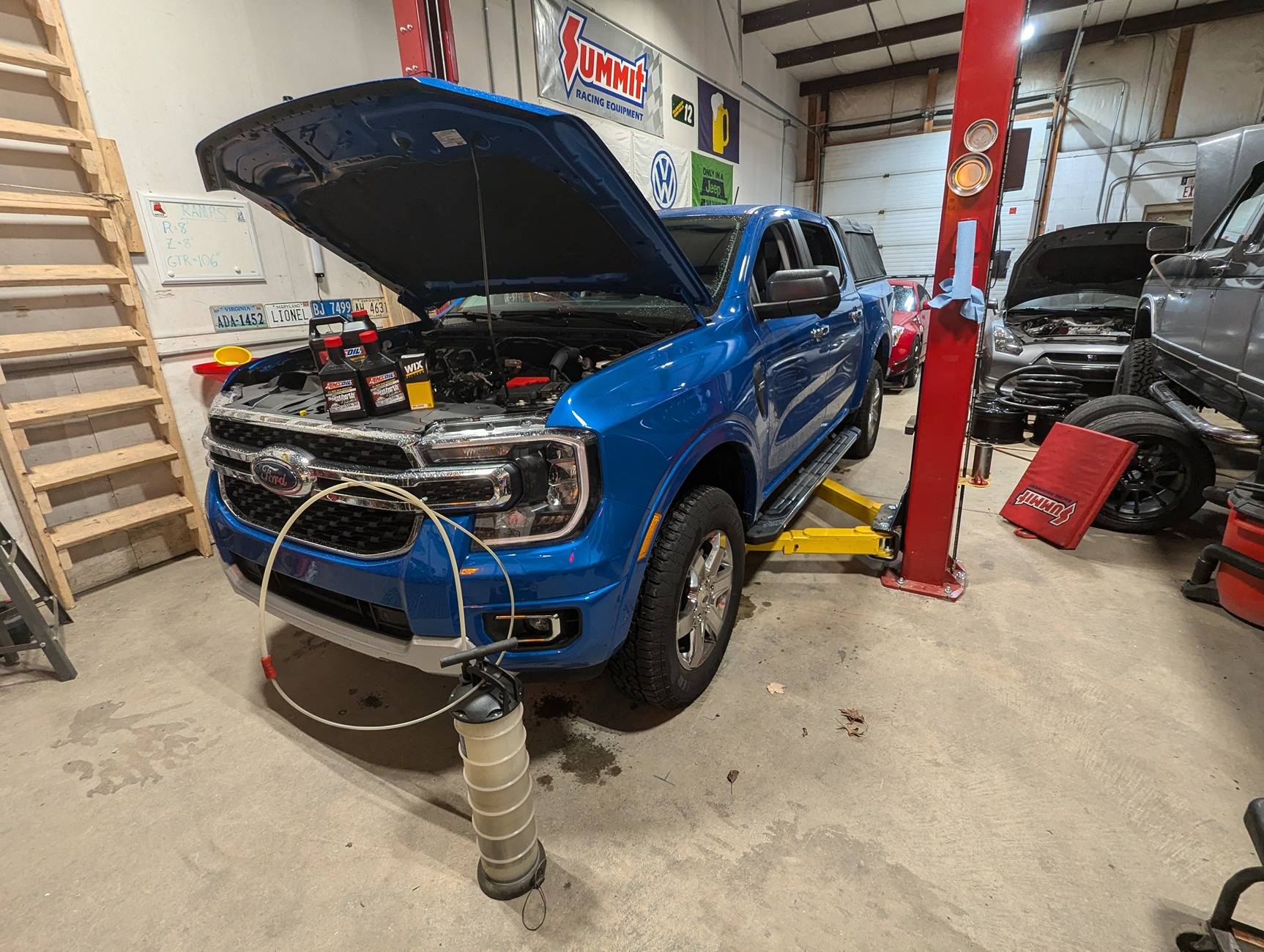 Ford Ranger Can oil be changed with the truck on the ground? PXL_20241110_193318532