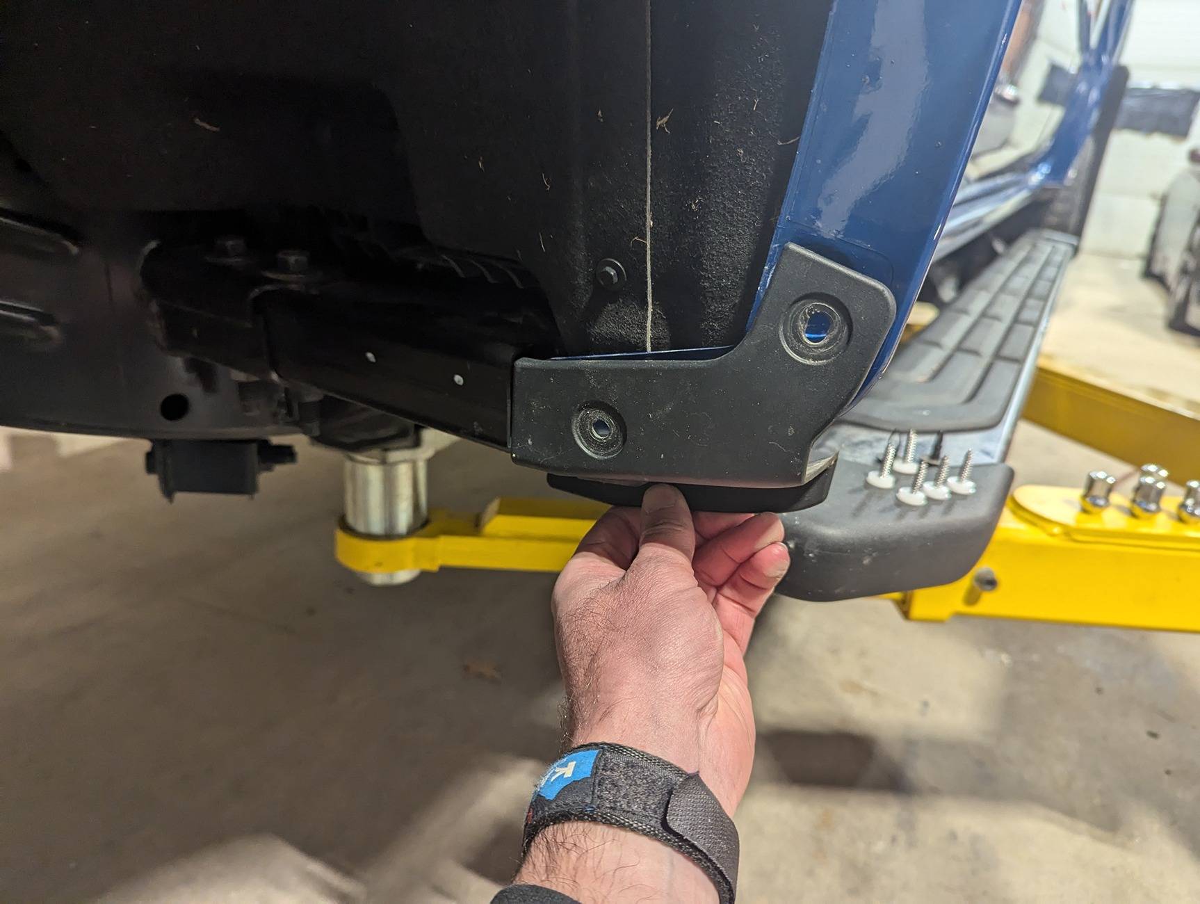 Ford Ranger RallyFlapz mud flaps installed on US XLT PXL_20241222_161102889