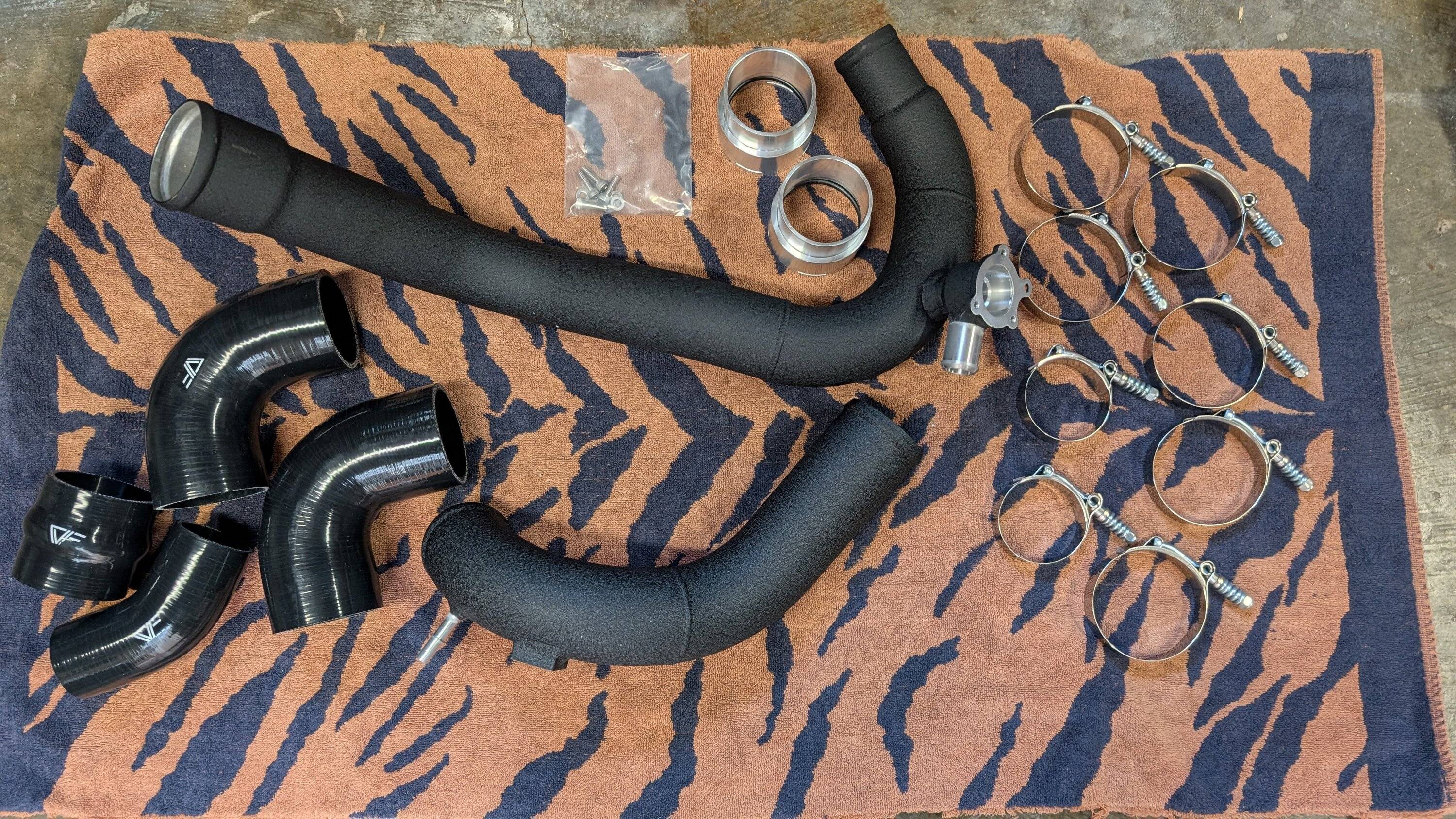Ford Ranger CVFab 24 Ranger 2.3L intercooler/charge pipes overview and install PXL_20250627_200408580.MP