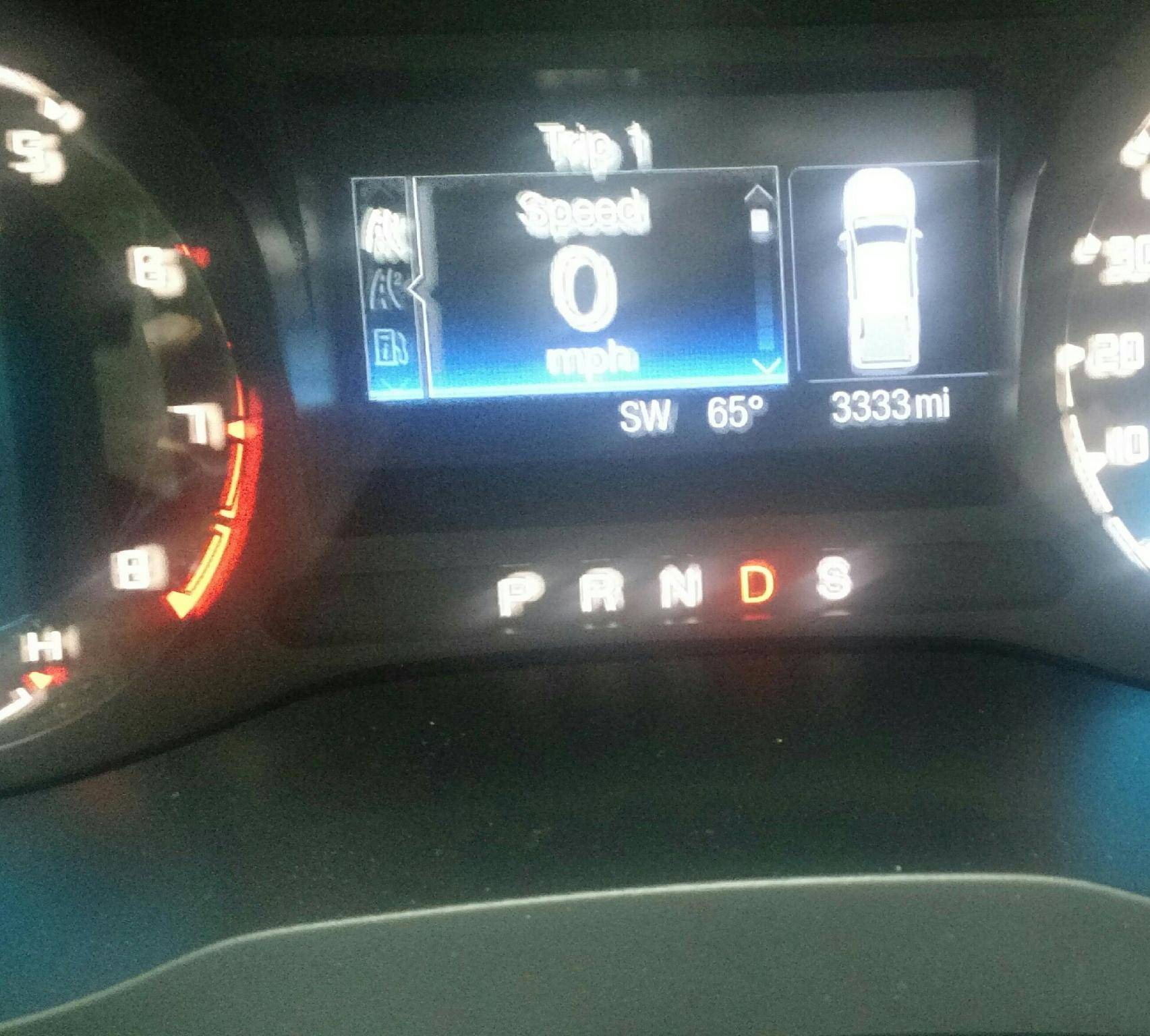 Ford Ranger Odometer shots Ranger161