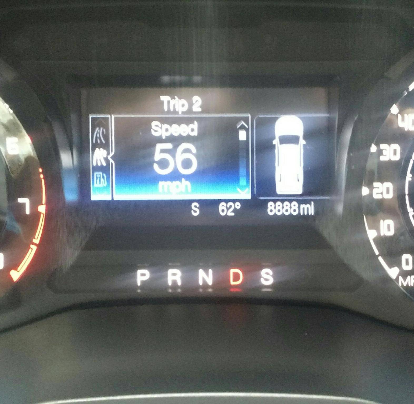 Ford Ranger Odometer shots Ranger187a
