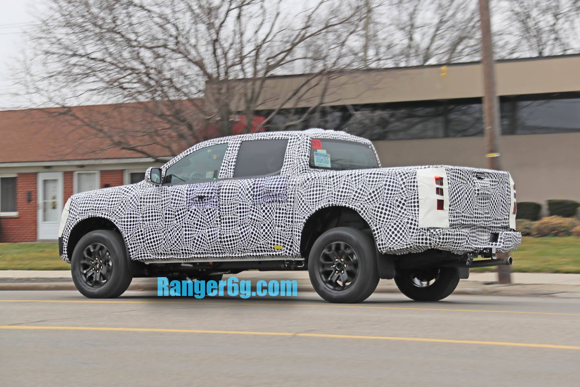 Ford Ranger First 2023 Ranger prototype spotted!! [UPDATED with more close-up photos] Ranger_009