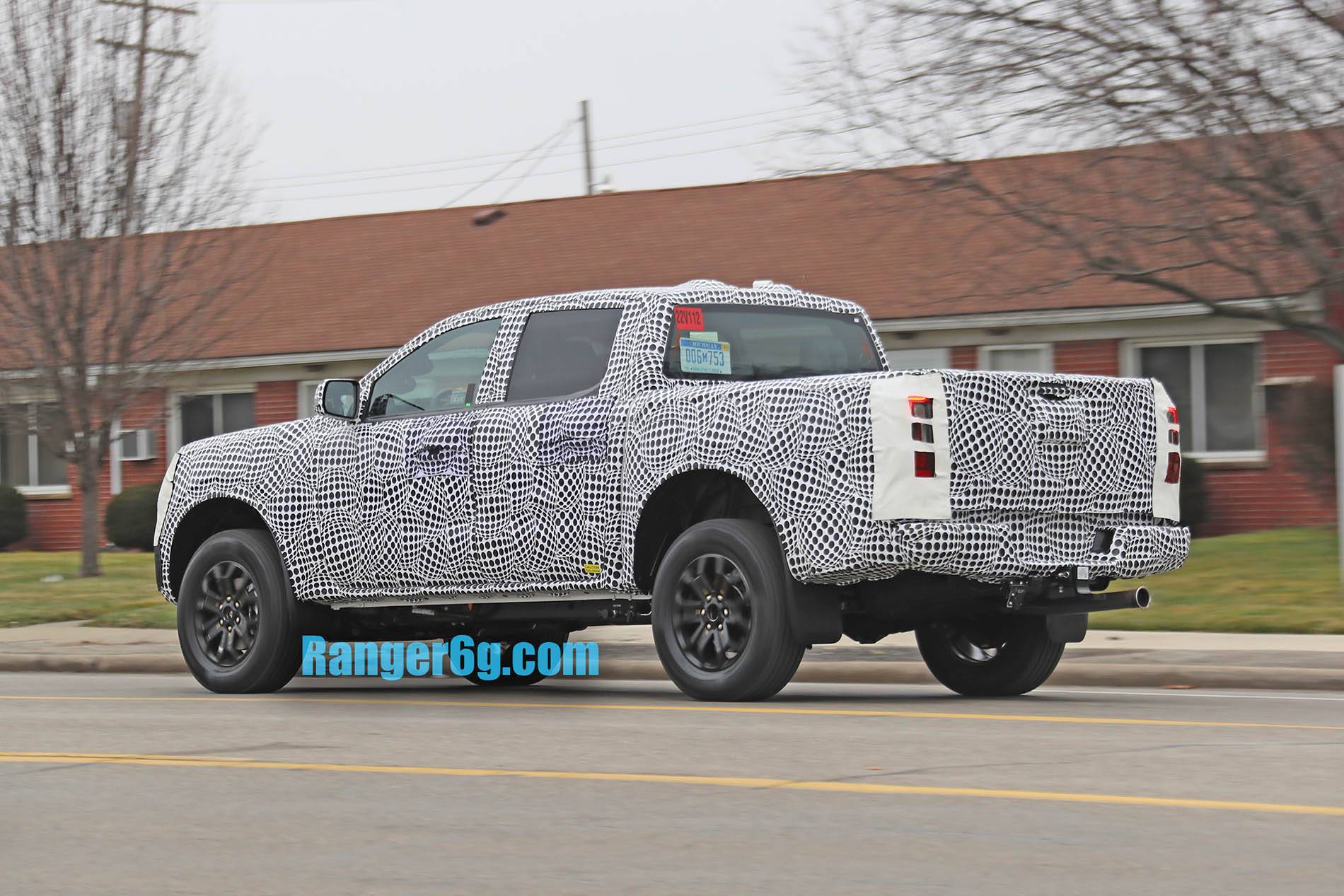 Ford Ranger First 2023 Ranger prototype spotted!! [UPDATED with more close-up photos] Ranger_010