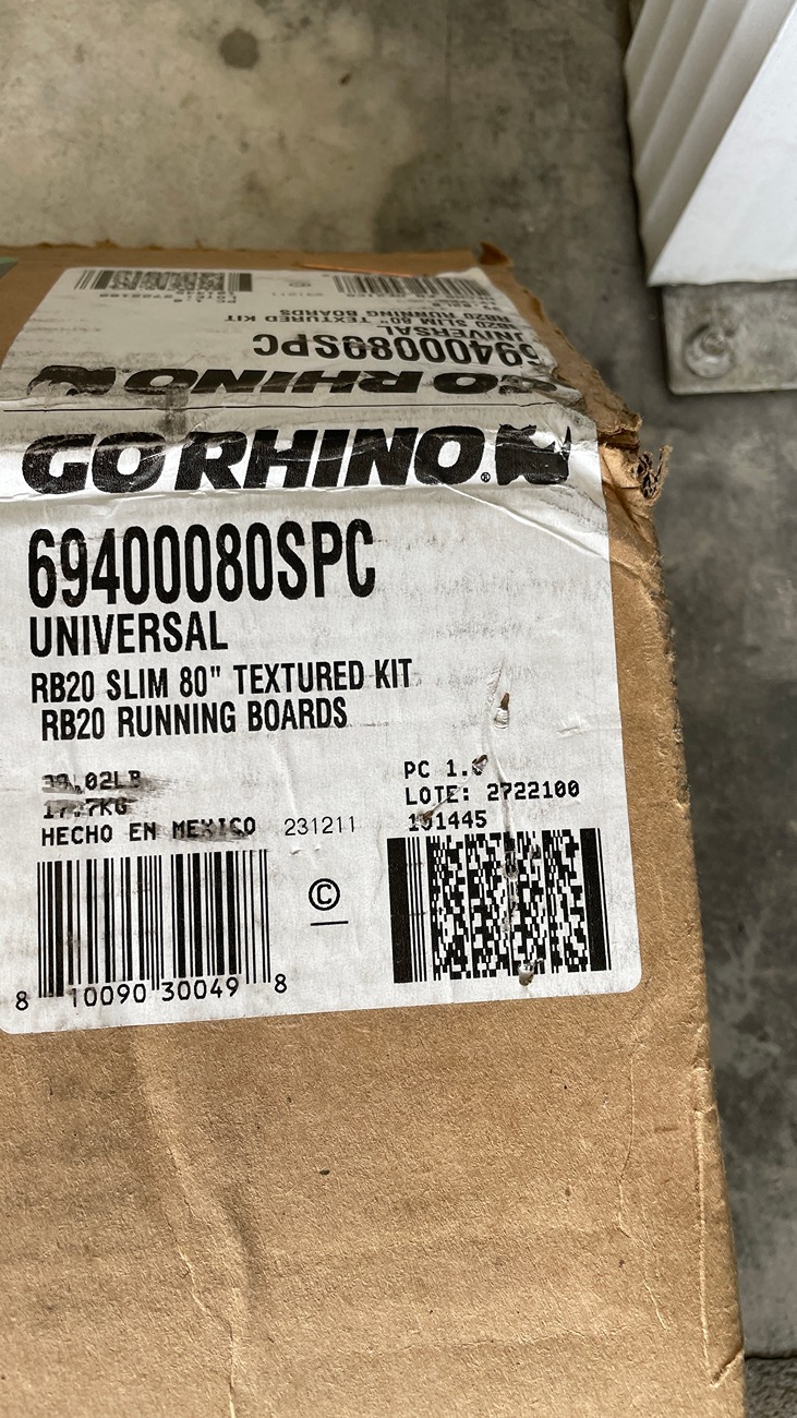 Ford Ranger GoRhino RB20 Slim Running Boards Installed RB20 Slim 02