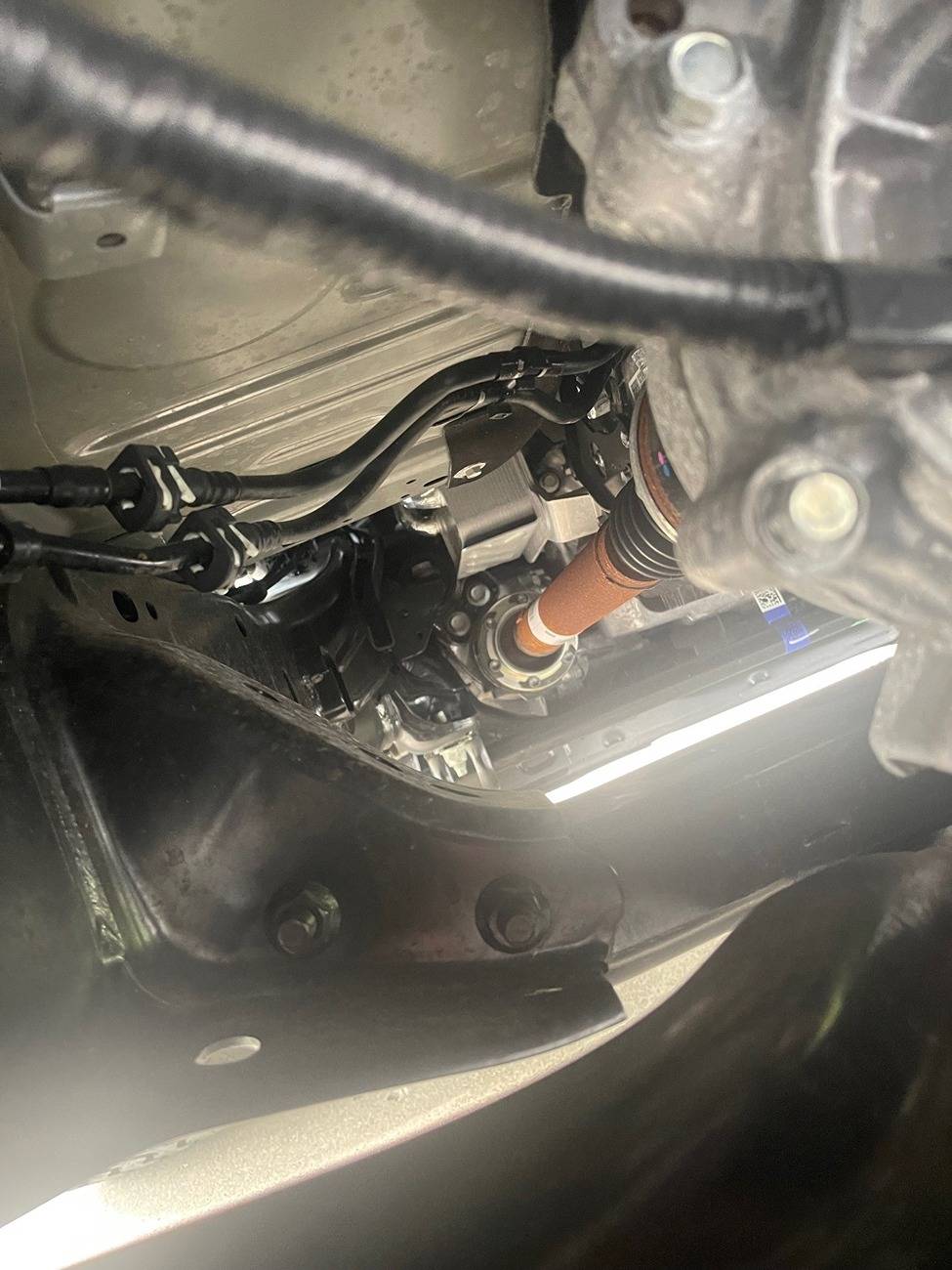 Ford Ranger Rusted shafts and frame spots on pickup. rust3