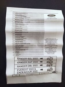 Ford Ranger Missing "Ford Performance" plaque? s-l300