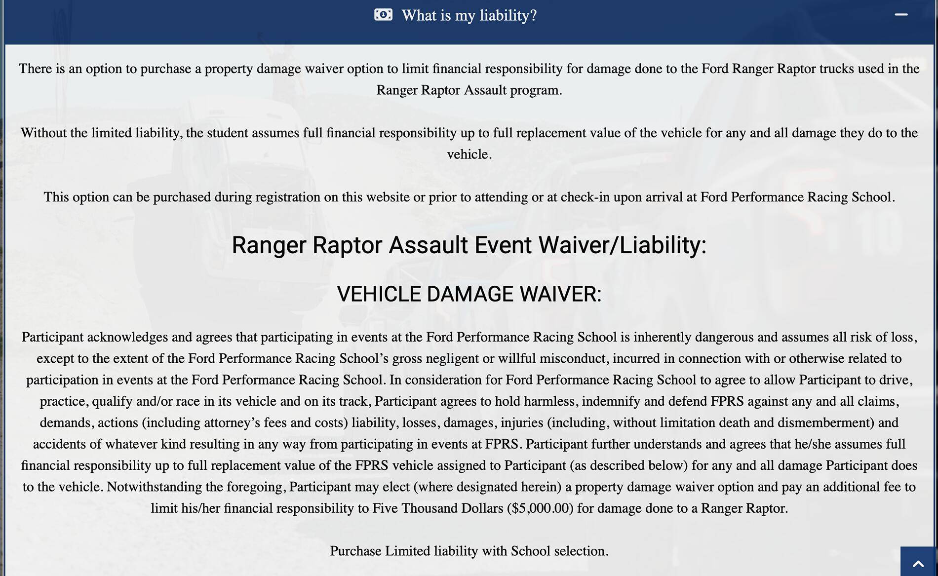Ford Ranger Ranger Raptor Assault School for new owners is a MUST -- Video footage Screenshot 2025-01-23 at 12.40.03 PM