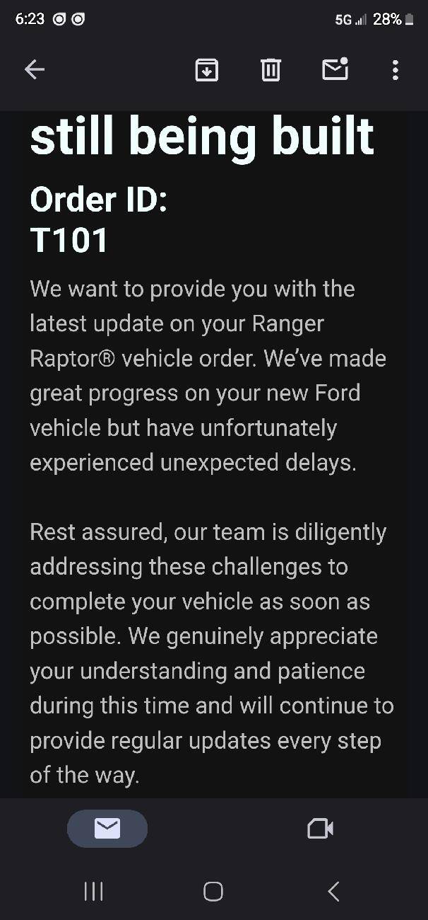 Ford Ranger Production hold up email Screenshot_20240229_182349_Gmail